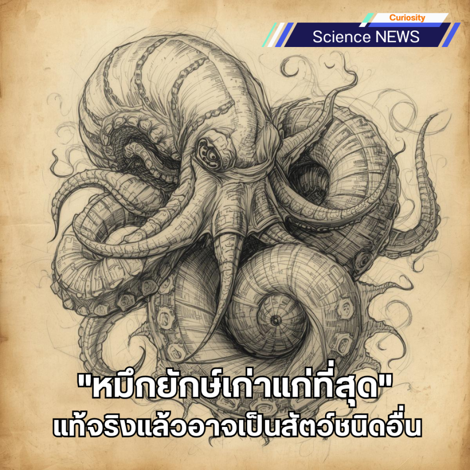 "หมึกยักษ์เก่าแก่ที่สุด"