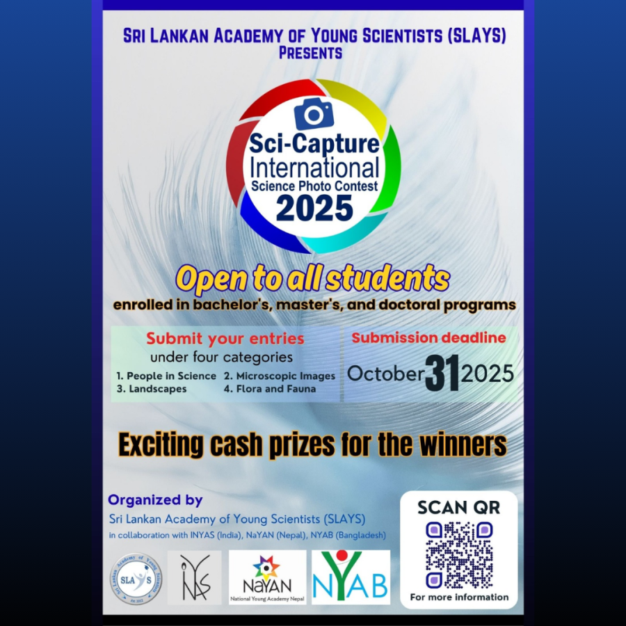 Sci-Capture 2025 International Science Photo Contest