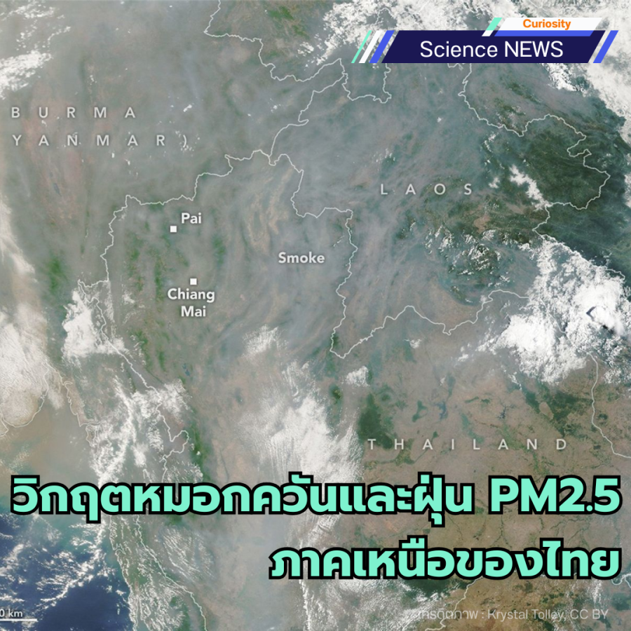 วิกฤตหมอกควันและฝุ่น PM2.5 ภาคเหนือของไทย