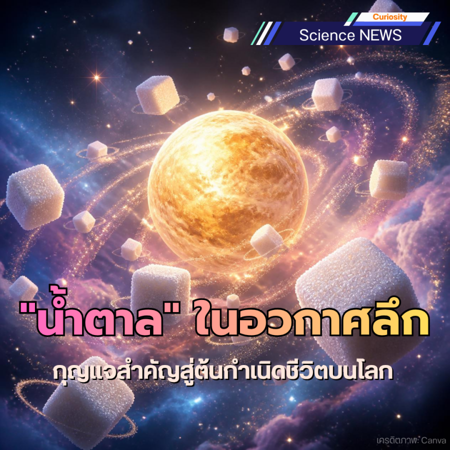 พบ "น้ำตาล" ในอวกาศลึก: กุญแจสำคัญสู่ต้นกำเนิดชีวิตบนโลก