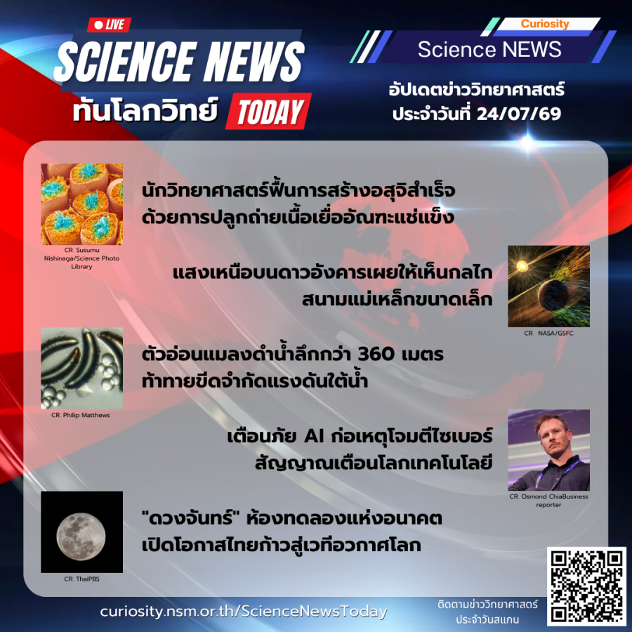 Curiosity Science News Today