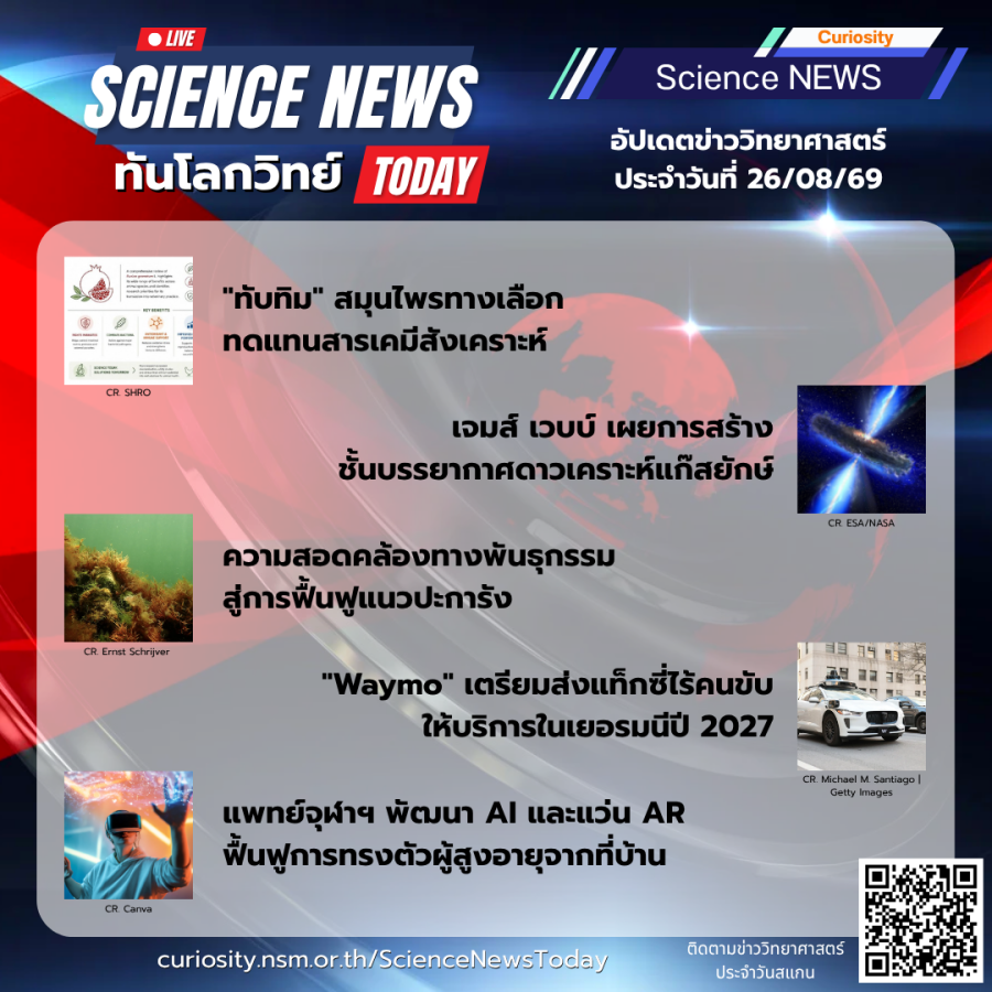 Curiosity Science News Today