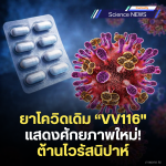 ยาโควิดเดิม “VV116” แสดงศักยภาพใหม่! ต้านไวรัสนิปาห์