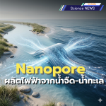 Nanopore ผลิตไฟฟ้าจากน้ำจืด-น้ำทะเล
