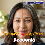 อายุจริงและอายุจริงแท้..เลือดบอกได้